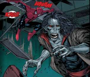 открытки с Морбиус Красочные открытки с персонажем вселенной Marvel - Морбиус   