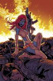 открытки с мистик  Красивые открытки с персонажем вселенной Marvel - Мистик    