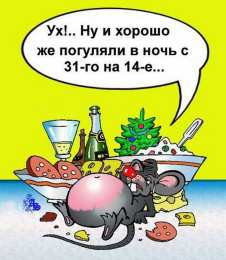  Приколы на новый год. Смешные открытки 