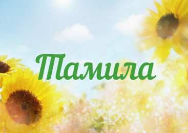  именные открытки для Тамилы 
