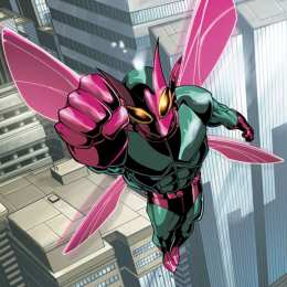  Открытки с героем  Вселенной Марвел - Жук 