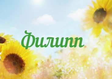  Открытки для Филиппа 
