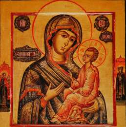 Открытки на день Тихвинской иконы Божьей Матери                   