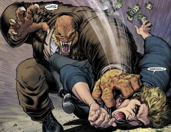 Открытки с персонажем вселенной Marvel - Саблезубым          